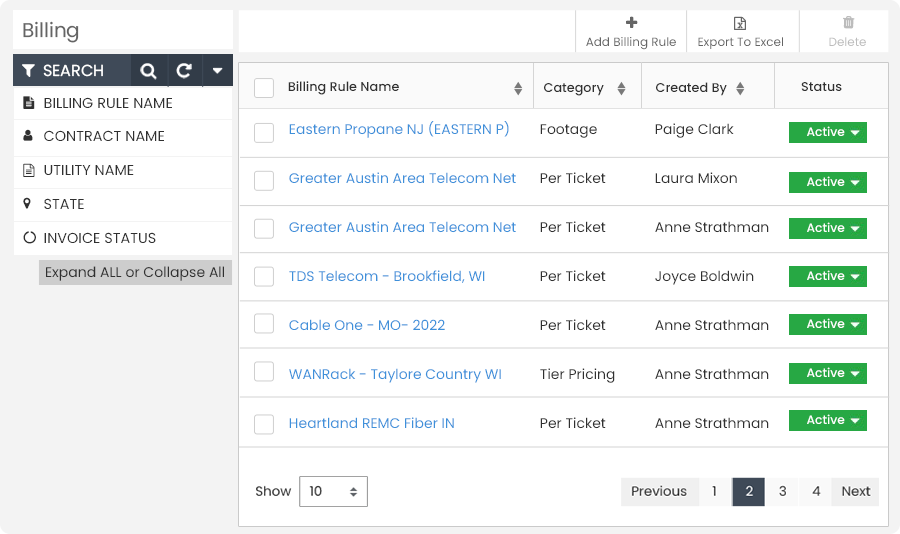 Billing Setup