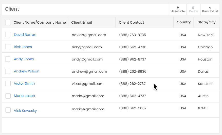 Client Management