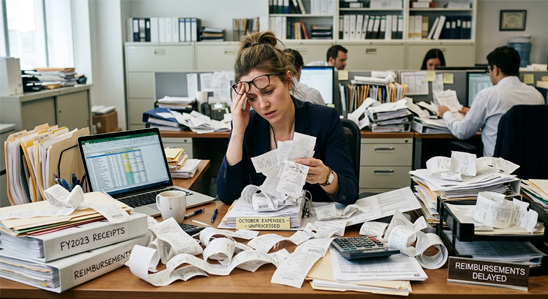 Endless Receipt Chasing